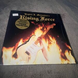 Yngwie J. Malmsteen -Rising Force 1st Sterling original in Shrink. Vinyl Rec.